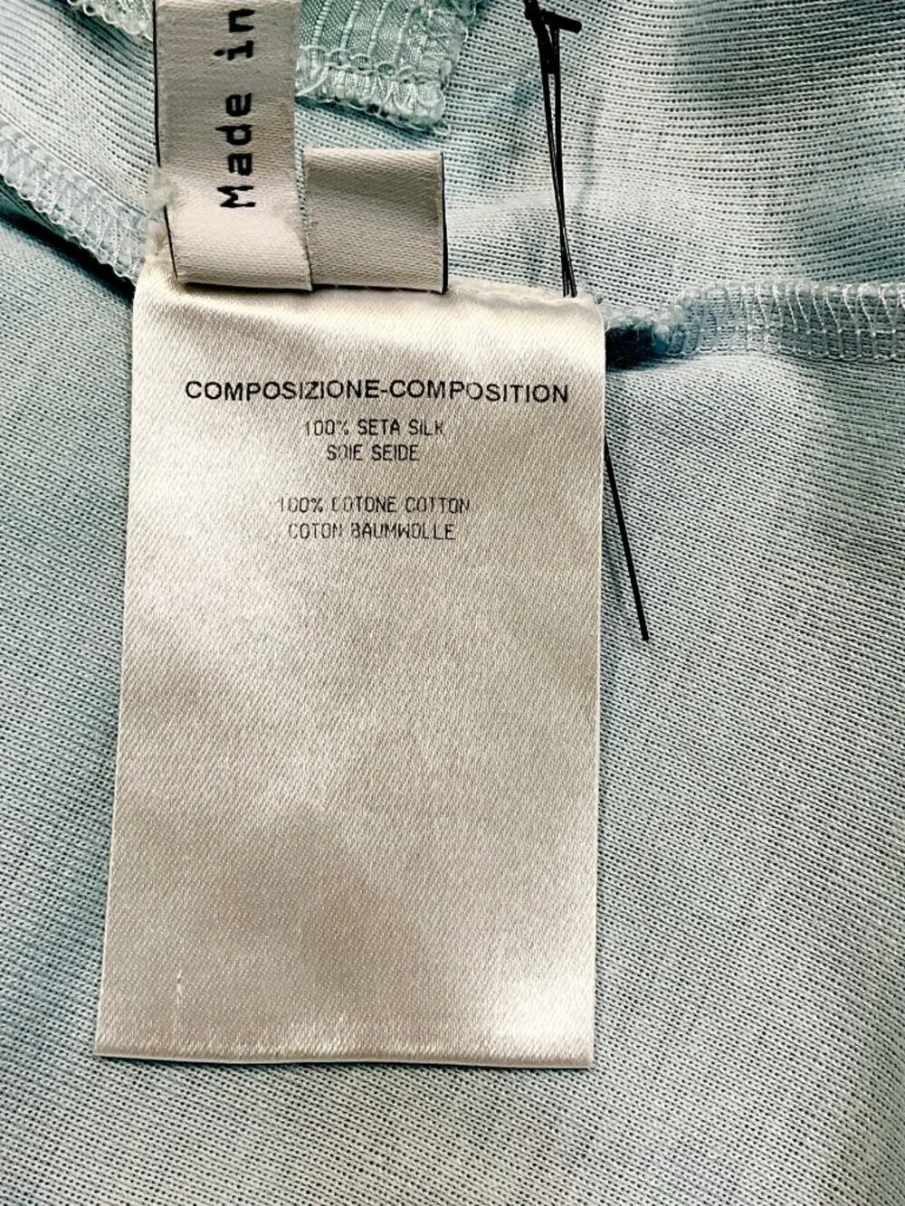 Balenciaga Paris Silk Scarf-Neck Sleeveless Cotton Top Size 40 France